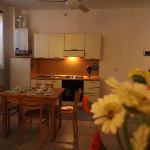 Casa Vacanze Toscana - Appartamento Borgo 2 - Living & Cucina | Corso 15 Case Vacanza